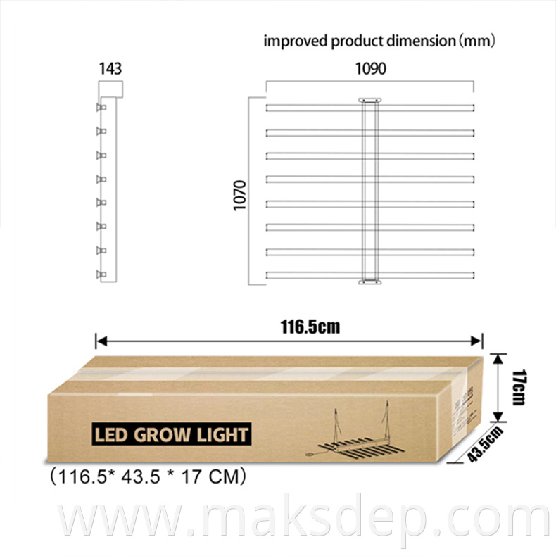 factory 1000w led grow light